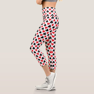 Leggings Capri Motif du pont de cartes