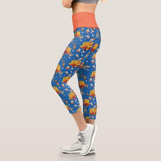Leggings Capri Motif Espace Extérieur SPACE JAM™ TUNE SQUAD™ (Gauche)
