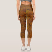 Leggings Capri Motif exotique sur ces capris (Verso)