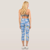 Leggings Capri Motif fantôme (Verso)