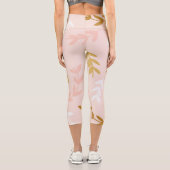 LEGGINGS CAPRI MOTIF FEUILLE 4 (Verso)