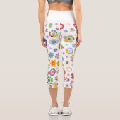 Leggings Capri Motif floral (Verso)