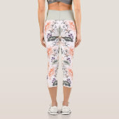Leggings Capri Motif floral (Verso)