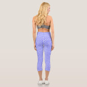 Leggings Capri Motif Floral Design (Verso)
