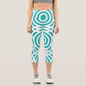 Leggings Capri Motif géométrique 20 (Recto)