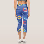 Leggings Capri Motif géométrique 3 (Verso)