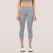Leggings Capri Motif Gris (Recto)