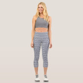 Leggings Capri Motif Gris (Recto)