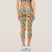 Leggings Capri Motif Hanoukka de Sesame Street (Verso)