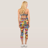 Leggings Capri Motif Iconic FRIENDS™ (Verso)