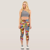 Leggings Capri Motif Iconic FRIENDS™ (Recto)