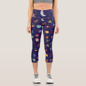 Leggings Capri motif kawaii (Recto)