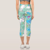 Leggings Capri motif lama 2 (Verso)