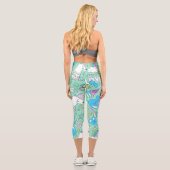 Leggings Capri motif lama 2 (Verso)