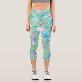Leggings Capri motif lama 2 (Recto)