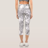 Leggings Capri motif lama 4 (Verso)