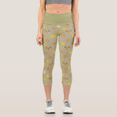 Leggings Capri Motif lapin et chiot (Recto)