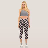 Leggings Capri Motif Lily Lotus Water (Recto)