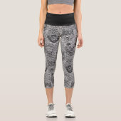 Leggings Capri motif magique (Recto)