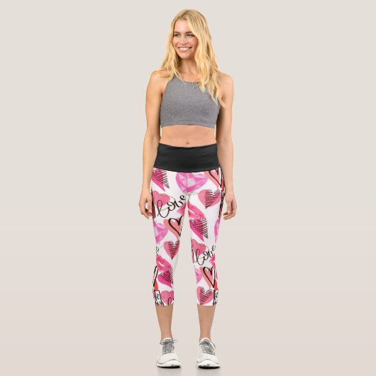 Leggings Capri motif magique (Recto)