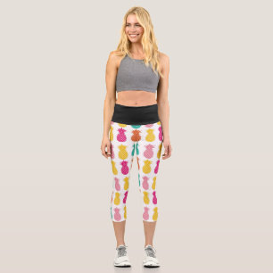 Leggings Capri motif magique ananas