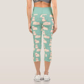 Leggings Capri Motif mignon Ours blancs (Verso)