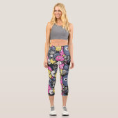 Leggings Capri Motif Monsters (Recto)