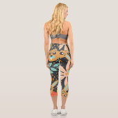 Leggings Capri Motif naturel (Verso)
