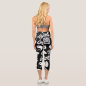 Leggings Capri Motif oriental (Verso)