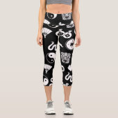 Leggings Capri Motif oriental (Recto)