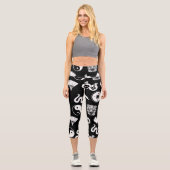 Leggings Capri Motif oriental (Recto)