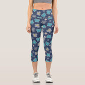 Leggings Capri Motif papillon (Recto)