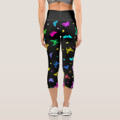 Leggings Capri Motif papillon (Verso)