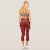 Leggings Capri Motif papillon 6 (Verso)