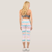 Leggings Capri Motif Pastel Batik (Verso)