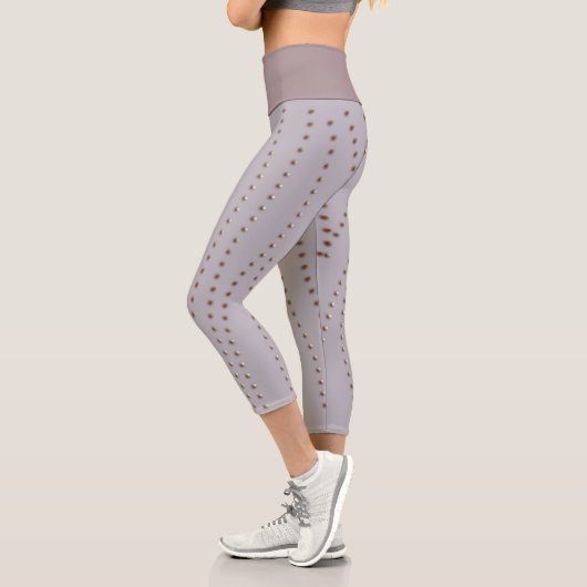 Leggings Capri Motif perles (Gauche)