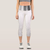 Leggings Capri Motif rayé à points (Recto)