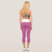 Leggings Capri Motif rose incomparable (Verso)