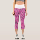 Leggings Capri Motif rose incomparable (Recto)