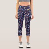 Leggings Capri Motif spatial  (Recto)