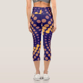 Leggings Capri Motif spiral Vortex (Verso)