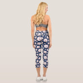 Leggings Capri Motif sportif de baseball (Verso)