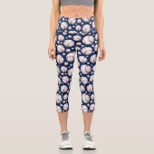 Leggings Capri Motif sportif de baseball (Recto)
