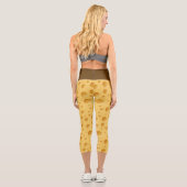 Leggings Capri Motif suisse au fromage (Verso)
