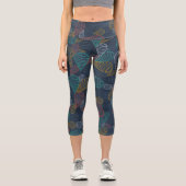Leggings Capri Motif Swirl (Recto)