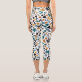 Leggings Capri Motif Terrazzo (Verso)