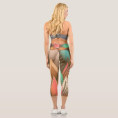 Leggings Capri Motif | Zazzle_Growshop. (Verso)