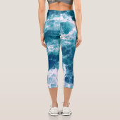 Leggings Capri Mousse mer (Verso)