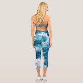 Leggings Capri Mousse mer (Verso)