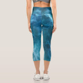 Leggings Capri Mousse mer (Verso)